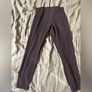 French press align leggings 25 inch size 6